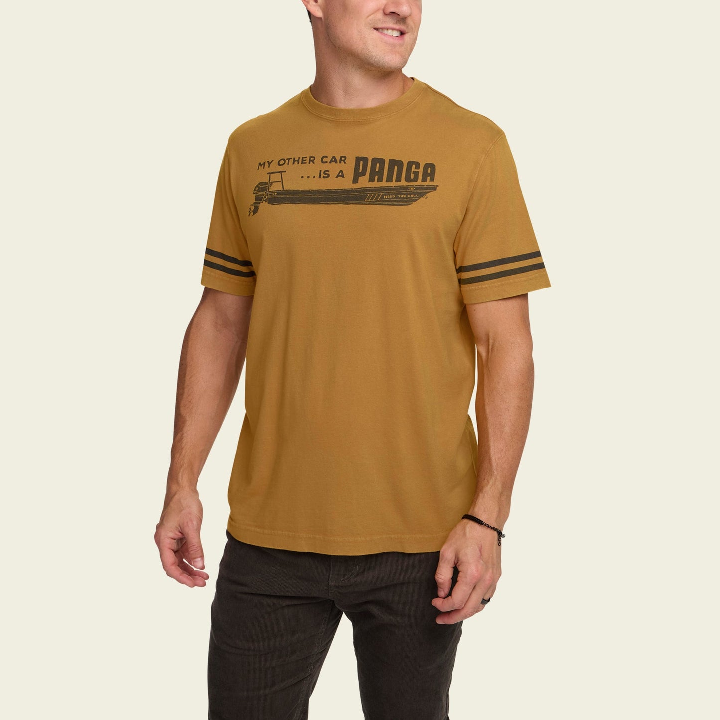 Panga Cotton T-Shirt - Amber