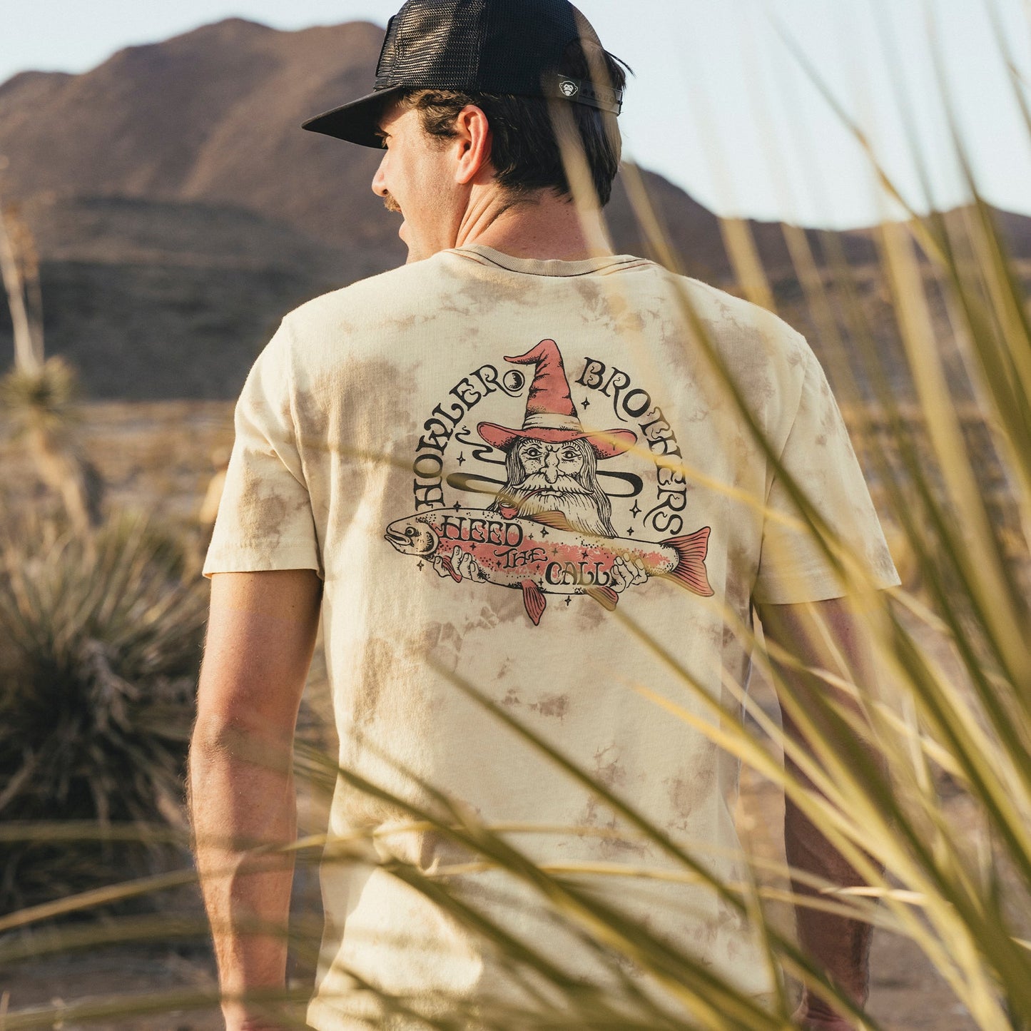 River Wizard Cotton T-Shirt - Tie Dye