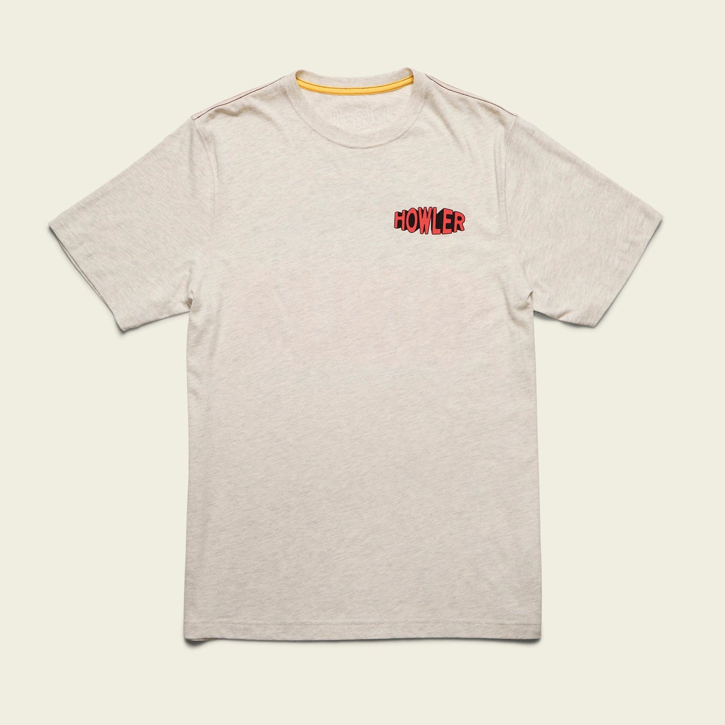 Worldwide Howler Cotton T-Shirt - Grey Heather