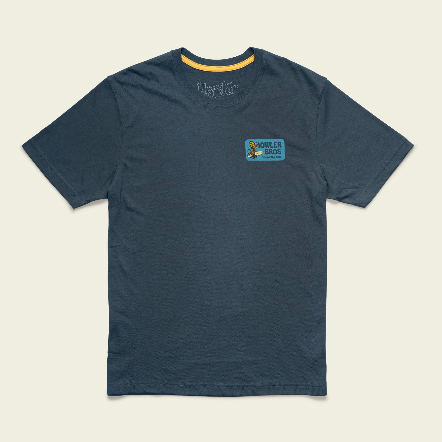 El Monito Surfs Badge T-Shirt - Key Largo – HOWLER BROTHERS