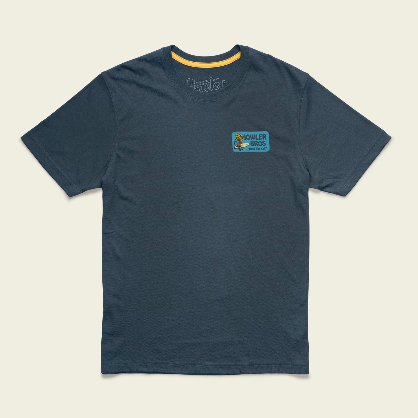El Monito Surfs Badge T-Shirt - Key Largo