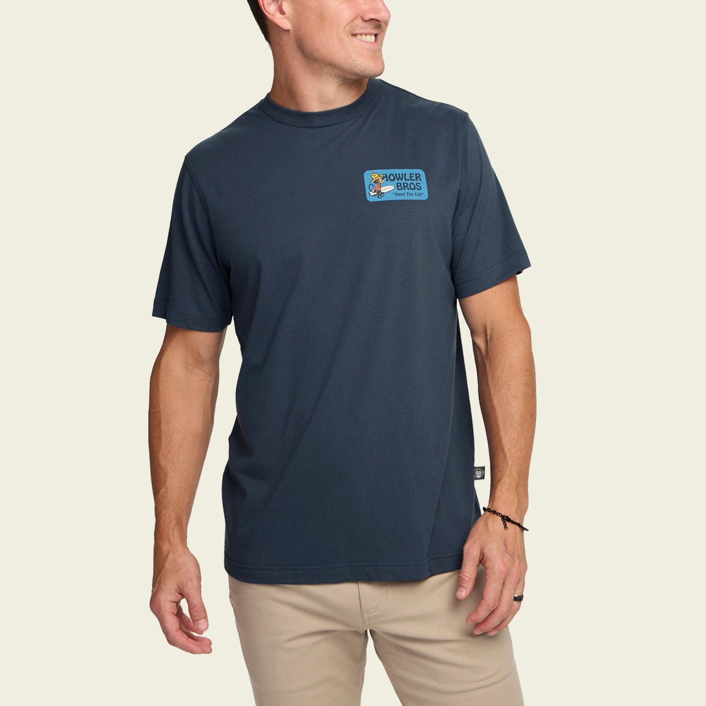 El Monito Surfs Badge T-Shirt - Key Largo