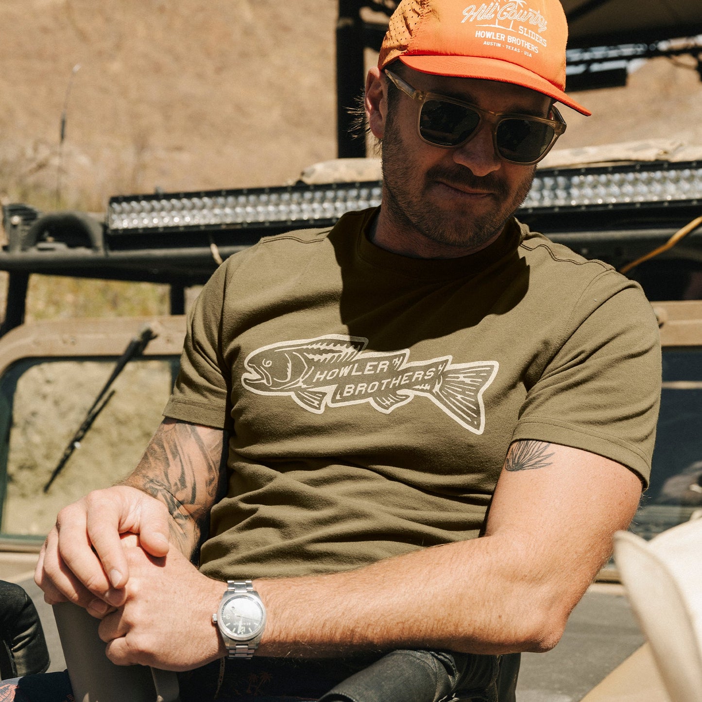 Trout Bolt T-Shirt - Ivy Green