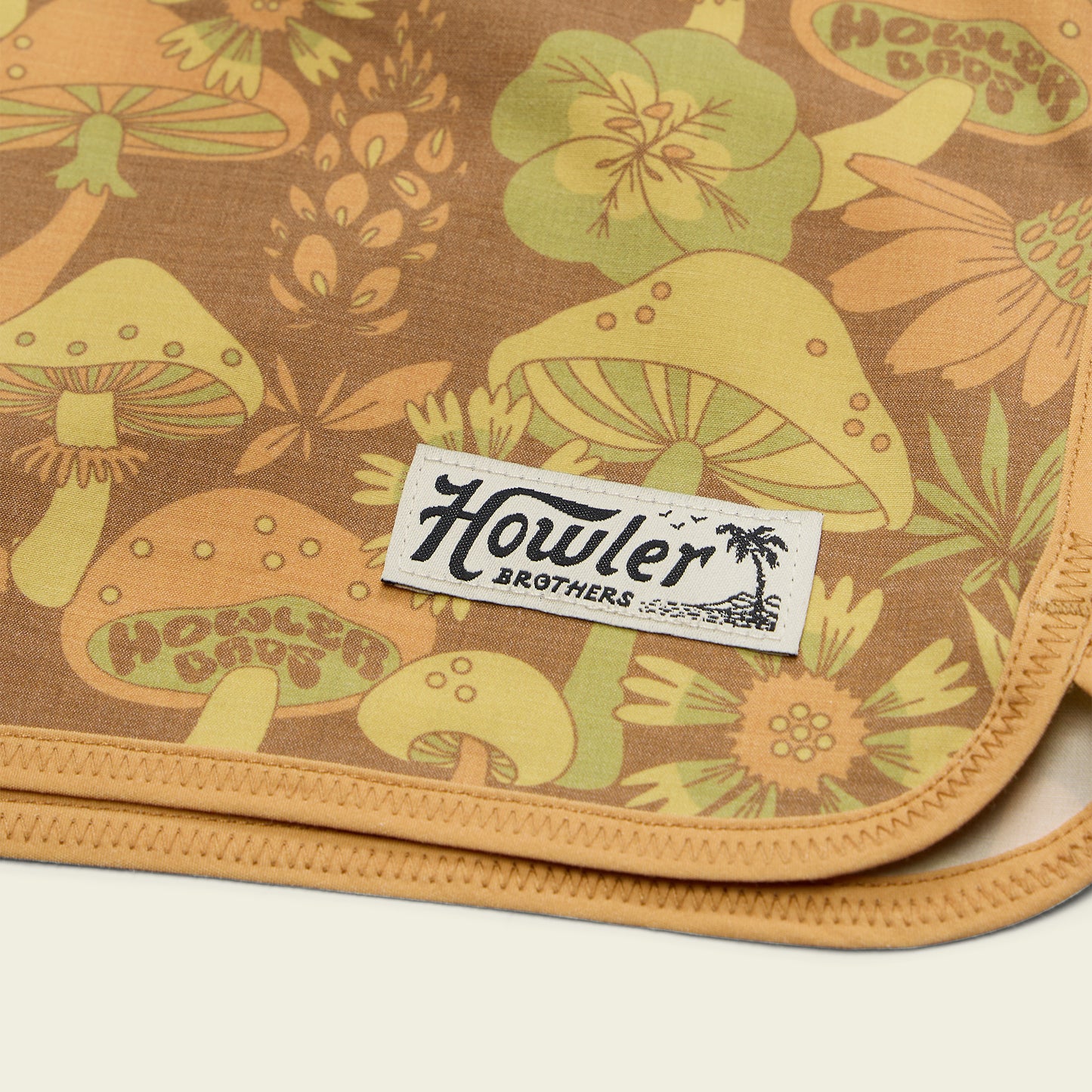 Bruja Boardshorts - Fungi Forage : Duck Brown - View 7