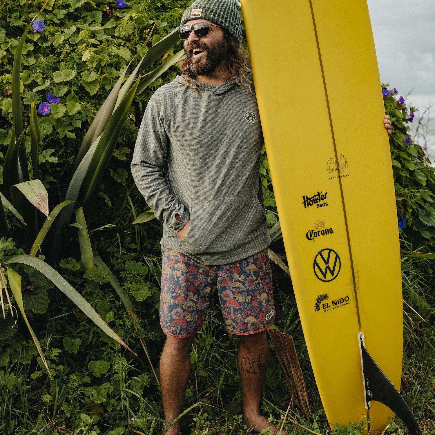 Bruja Boardshorts - Fungi Forage : Nightfall - View 8