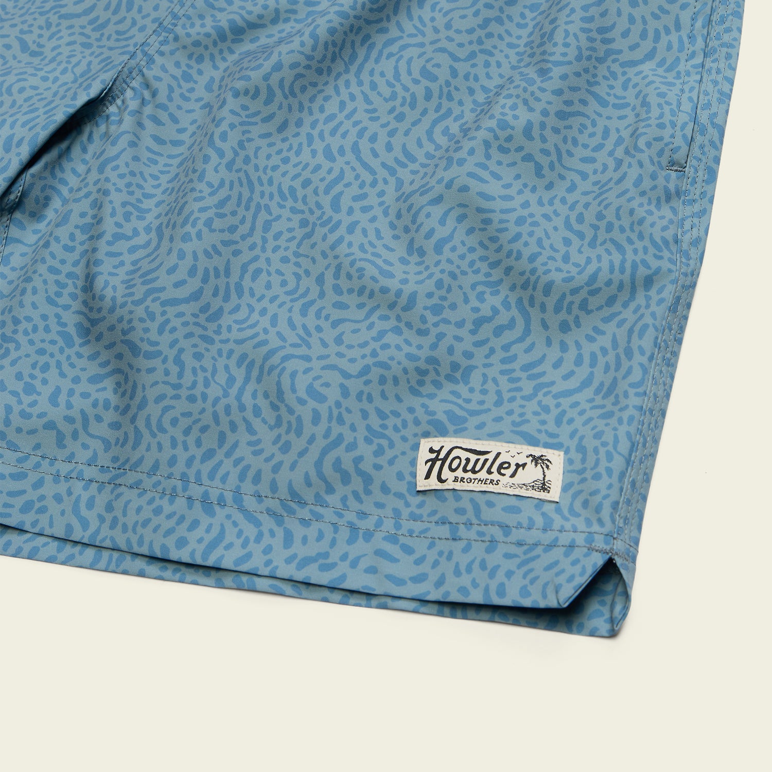 Deep Set Boardshorts - Pond Patterns : Iron Blue - View 6