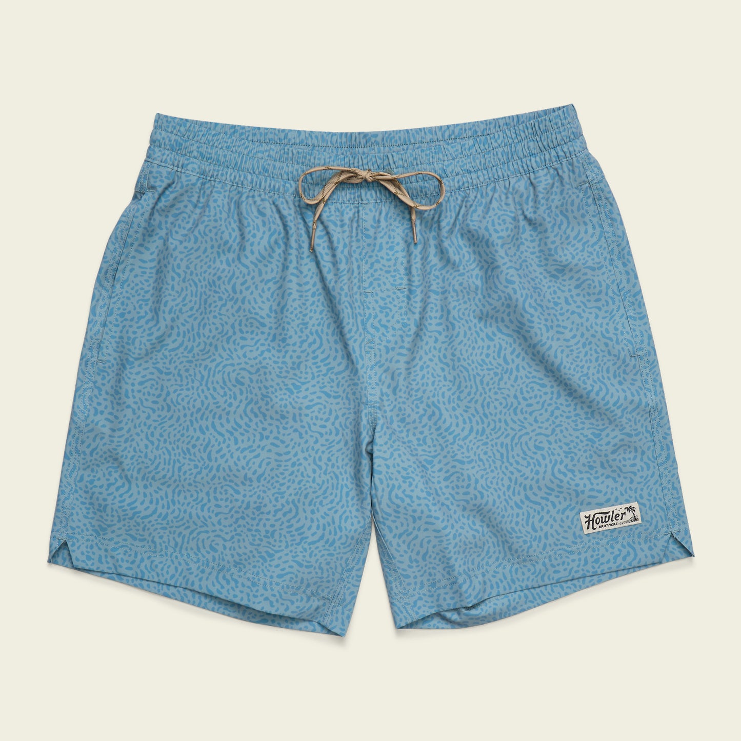 Deep Set Boardshorts - Pond Patterns : Iron Blue - View 1