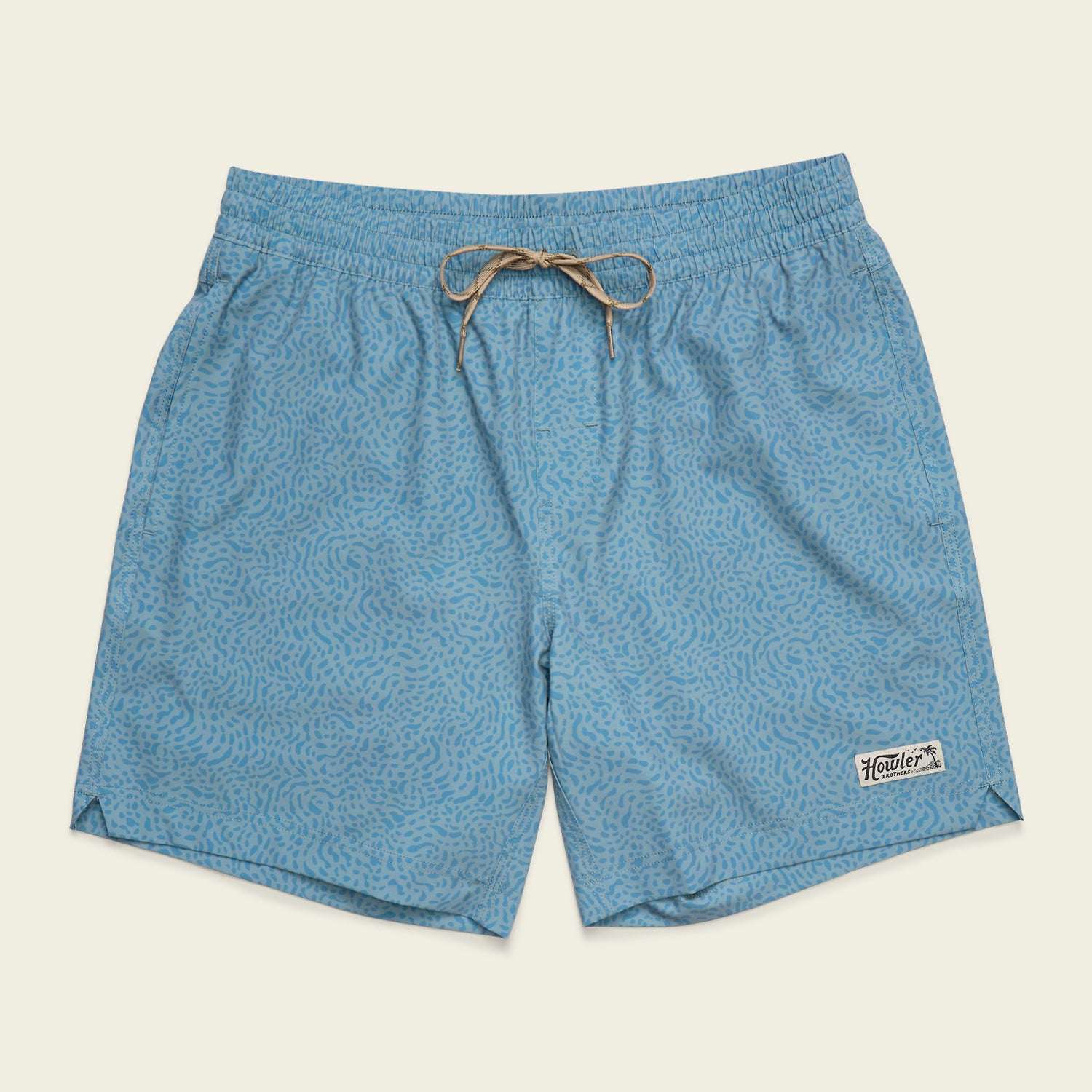 Deep Set Boardshorts - Pond Patterns : Iron Blue - View 1