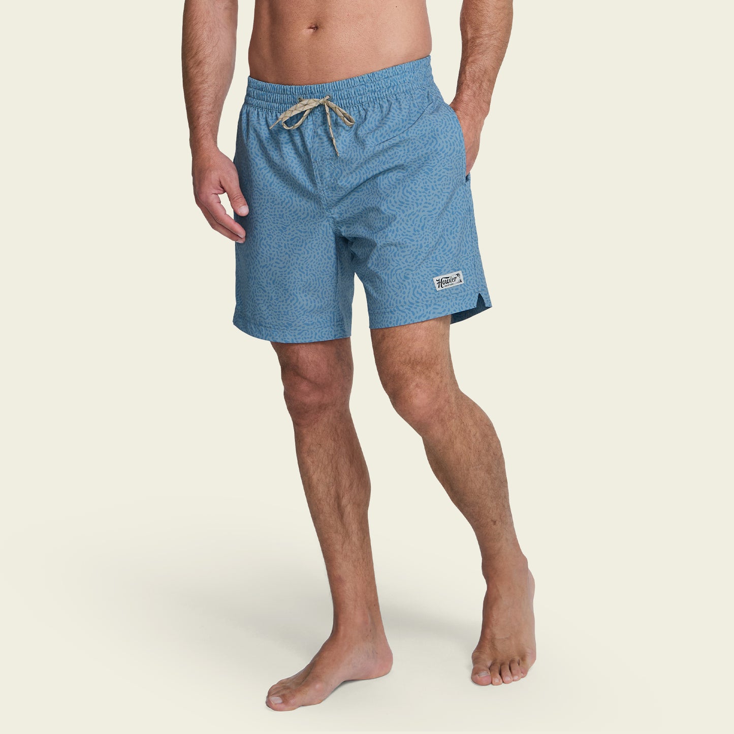 Deep Set Boardshorts - Pond Patterns : Iron Blue - View 4