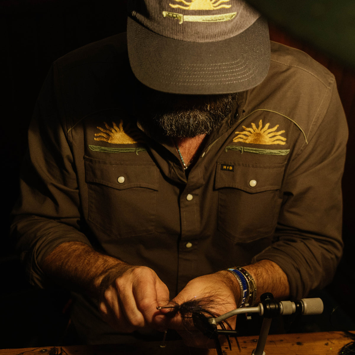 Crosscut Deluxe Snapshirt - Sharp Dawn : Earth - View 4