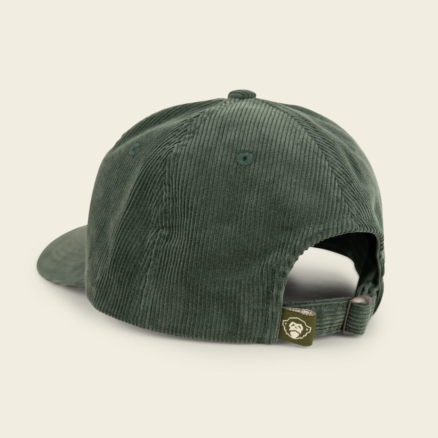 El Mono Classic Hat - Green Corduroy - View 3