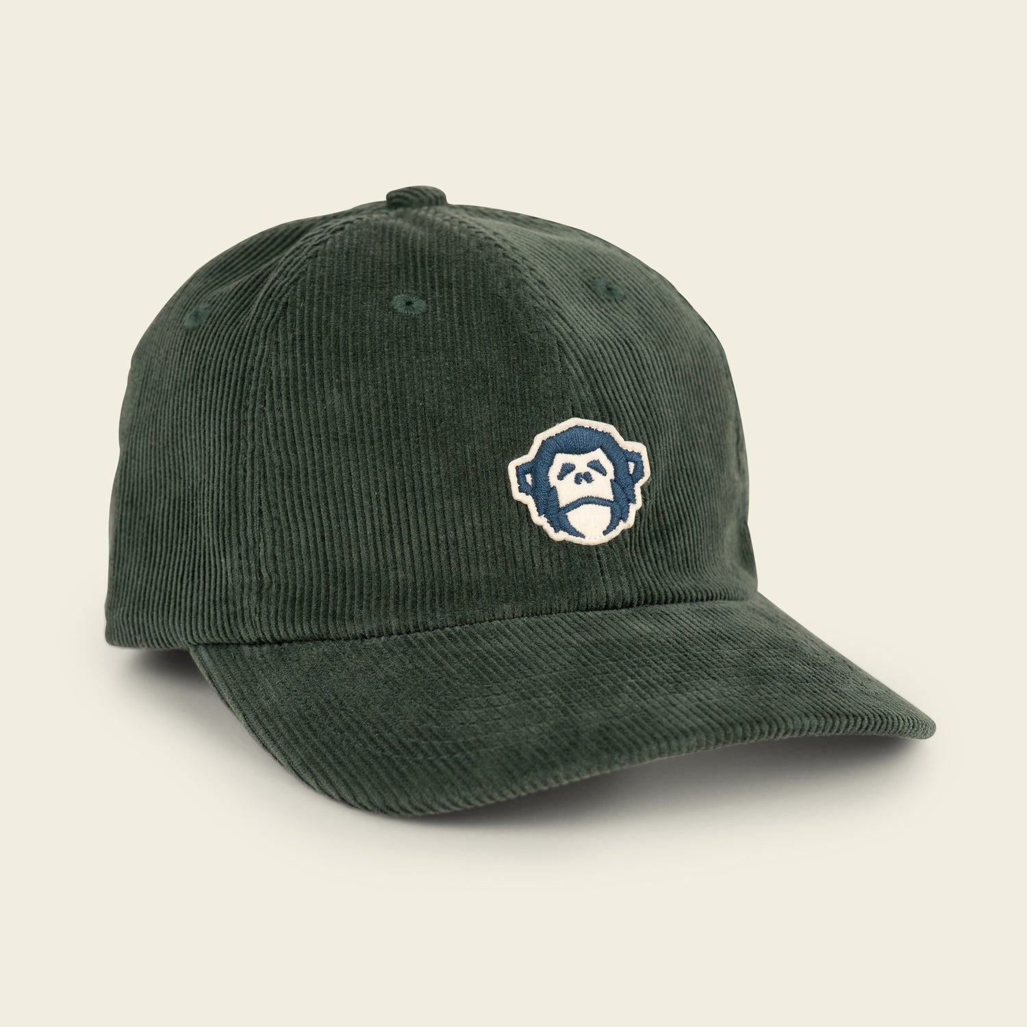 El Mono Classic Hat - Green Corduroy