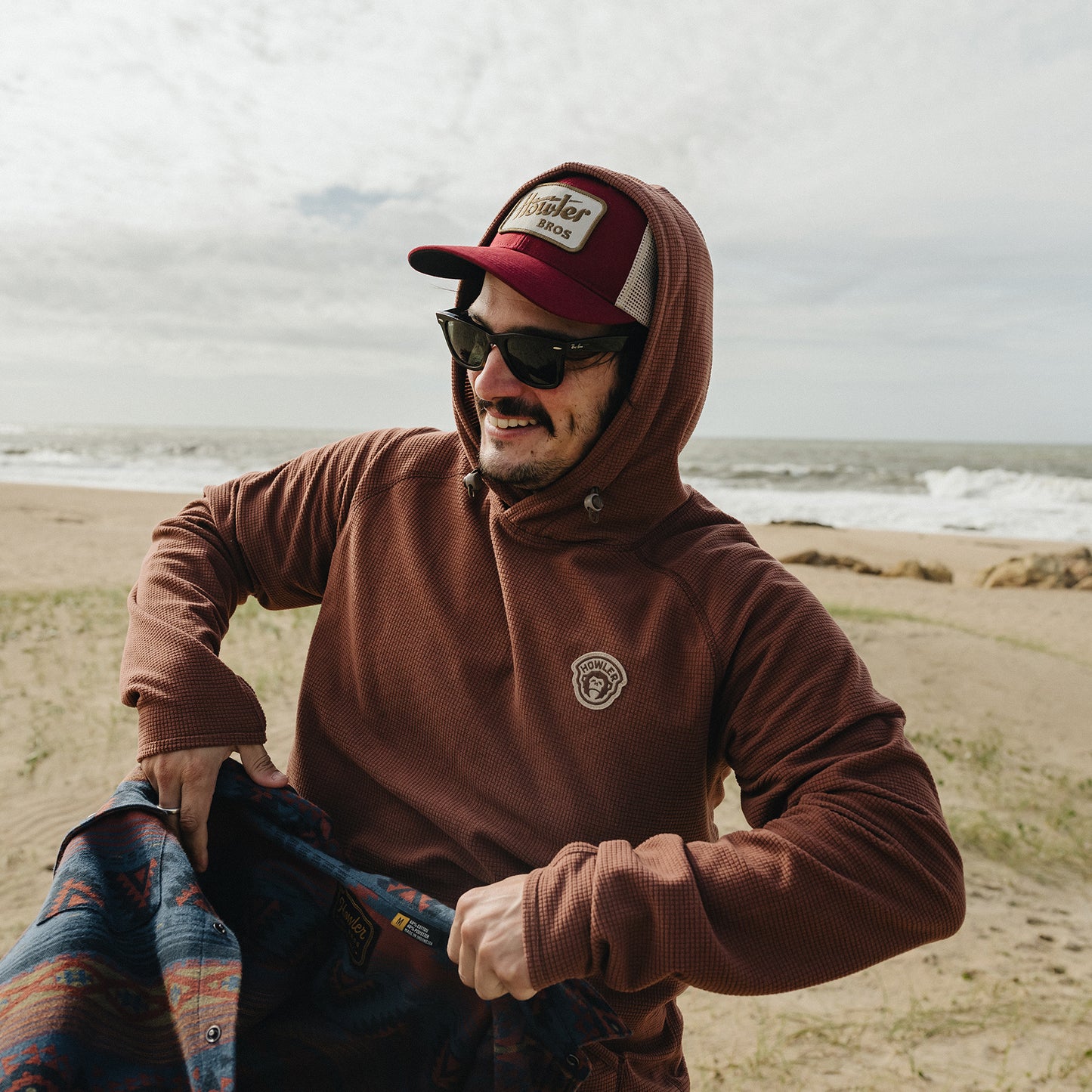 Howler Electric Standard Hat - Burgundy - View 2