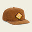 H Bolt Motif Snapback - Tan Corduroy