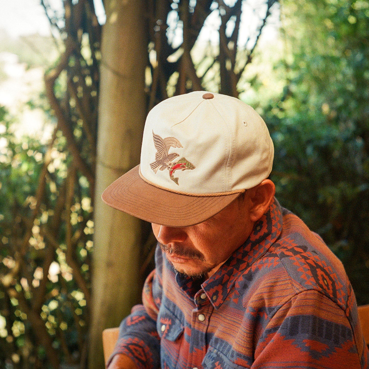 Osprey Prey Snapback - Stone / Brown - View 2