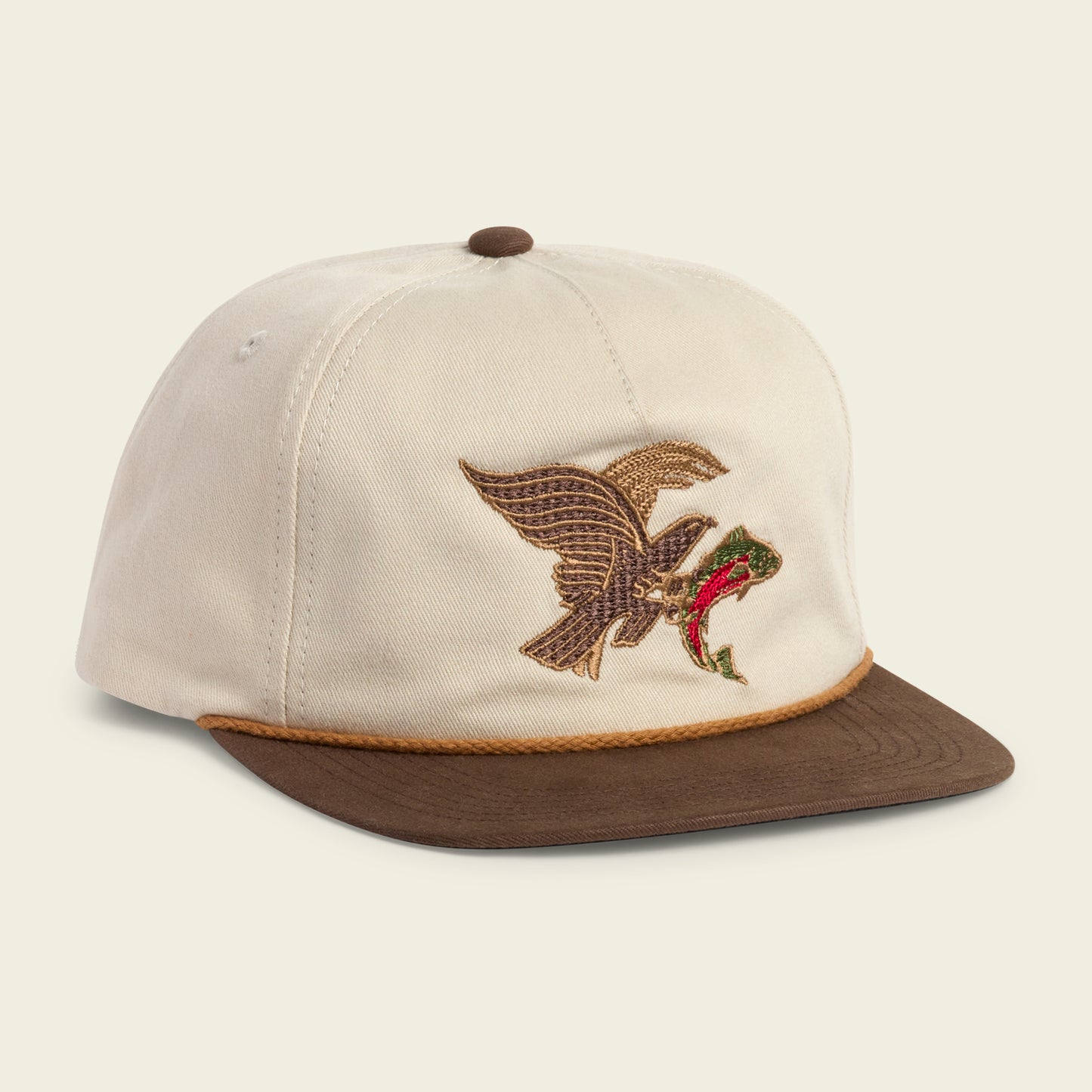 Osprey Prey Snapback - Stone / Brown - View 1