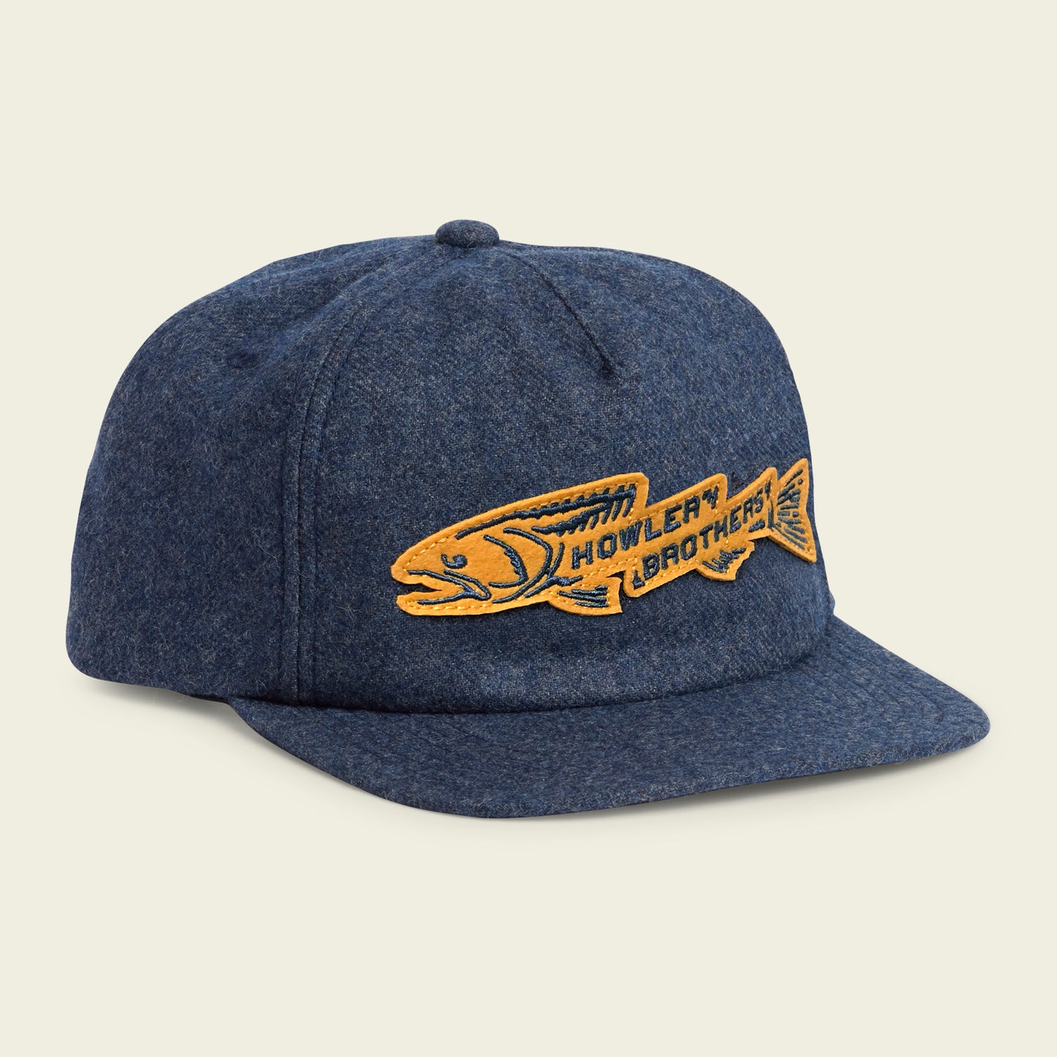 Trout Bolt Snapback - Navy Heather - View 1