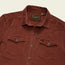 Banning Corduroy Snapshirt - Mink Brown