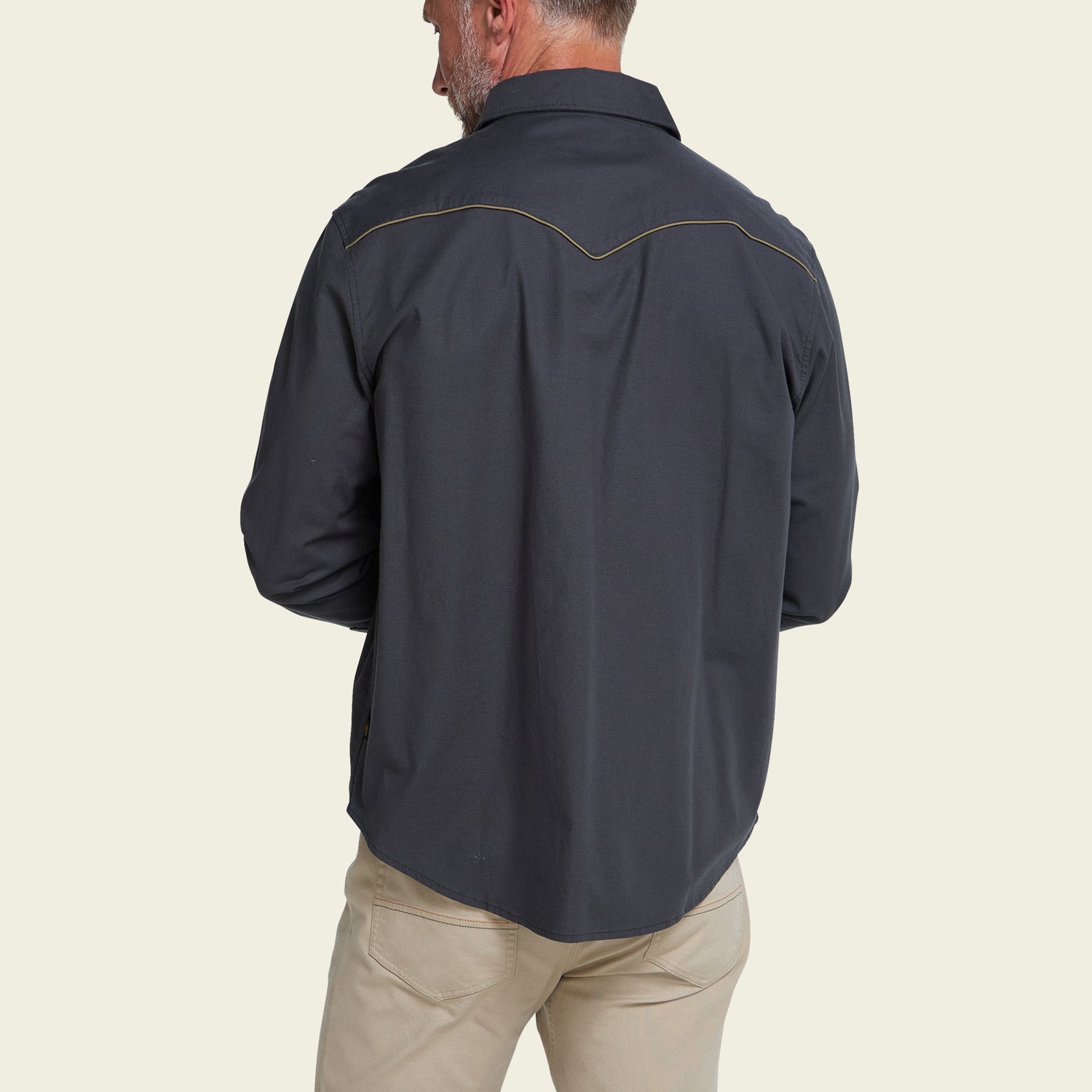 Broncbuster Longsleeve Snapshirt - Moonless Night - View 6