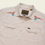 Crosscut Deluxe Snapshirt - Parrot Patrol : Dune Chambray