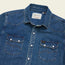 Dust Up Denim Snapshirt - Bolan Classic Wash