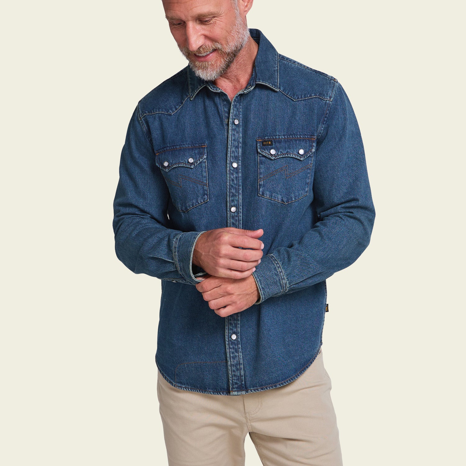 Dust Up Denim Snapshirt - Bolan Classic Wash - View 4
