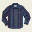 Dust Up Denim Snapshirt - Driver Stripe : Eggplant