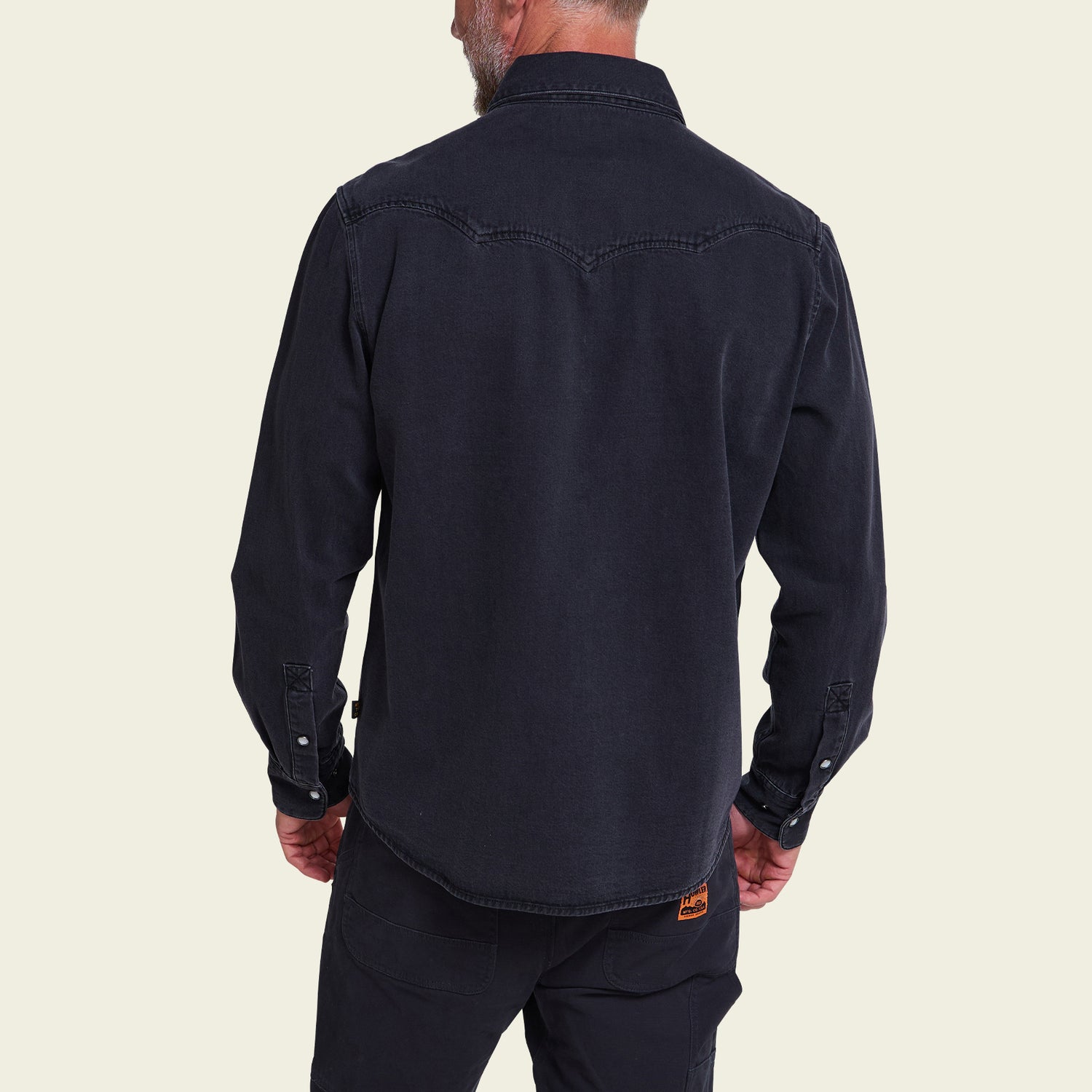Dust Up Denim Snapshirt - Morrison Black Wash - View 5