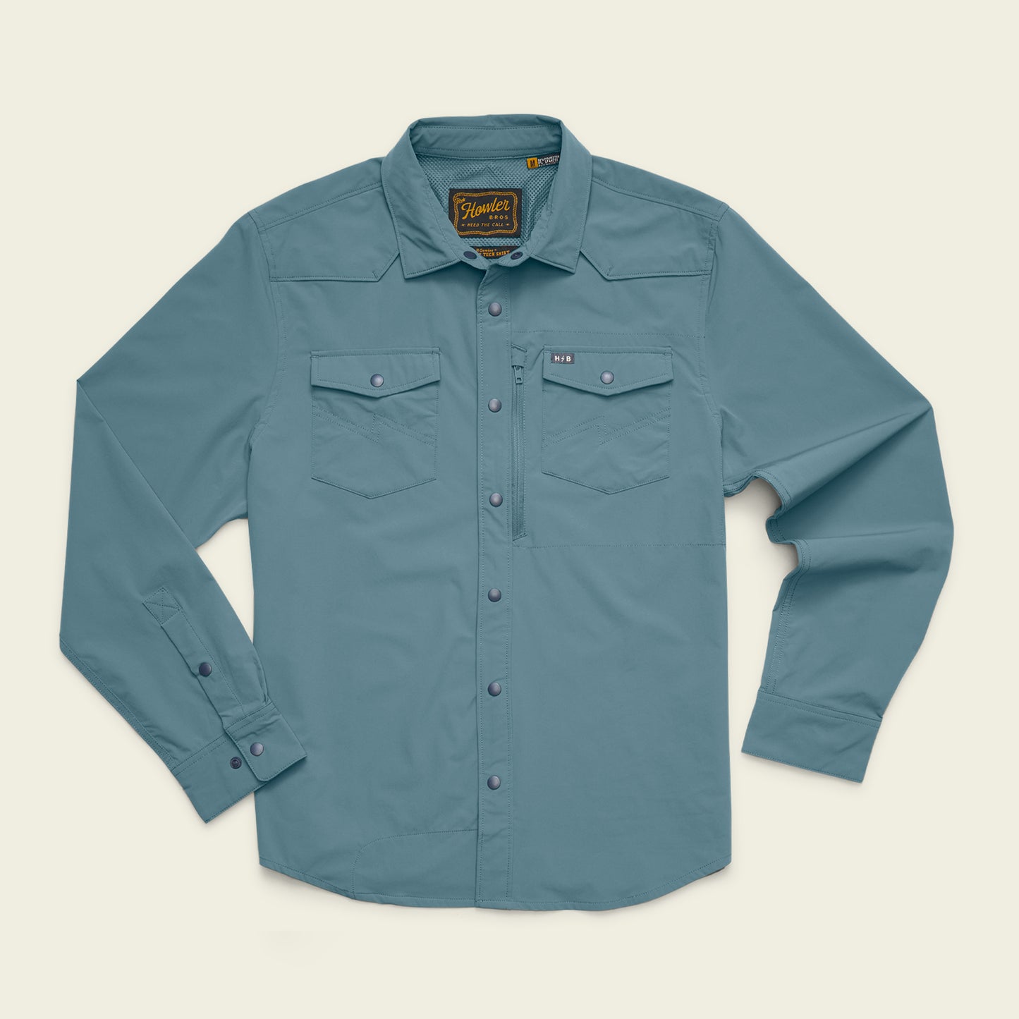 Emerger Tech Longsleeve - Stormy Sea - View 1