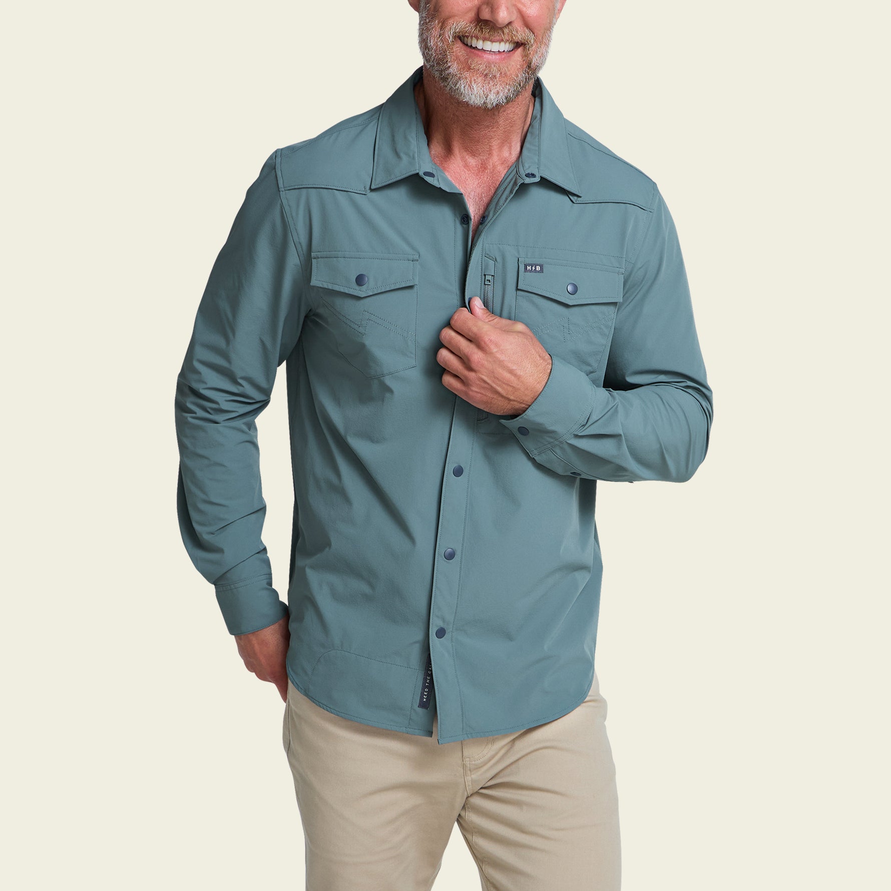 Emerger Tech Longsleeve - Stormy Sea – HOWLER BROTHERS