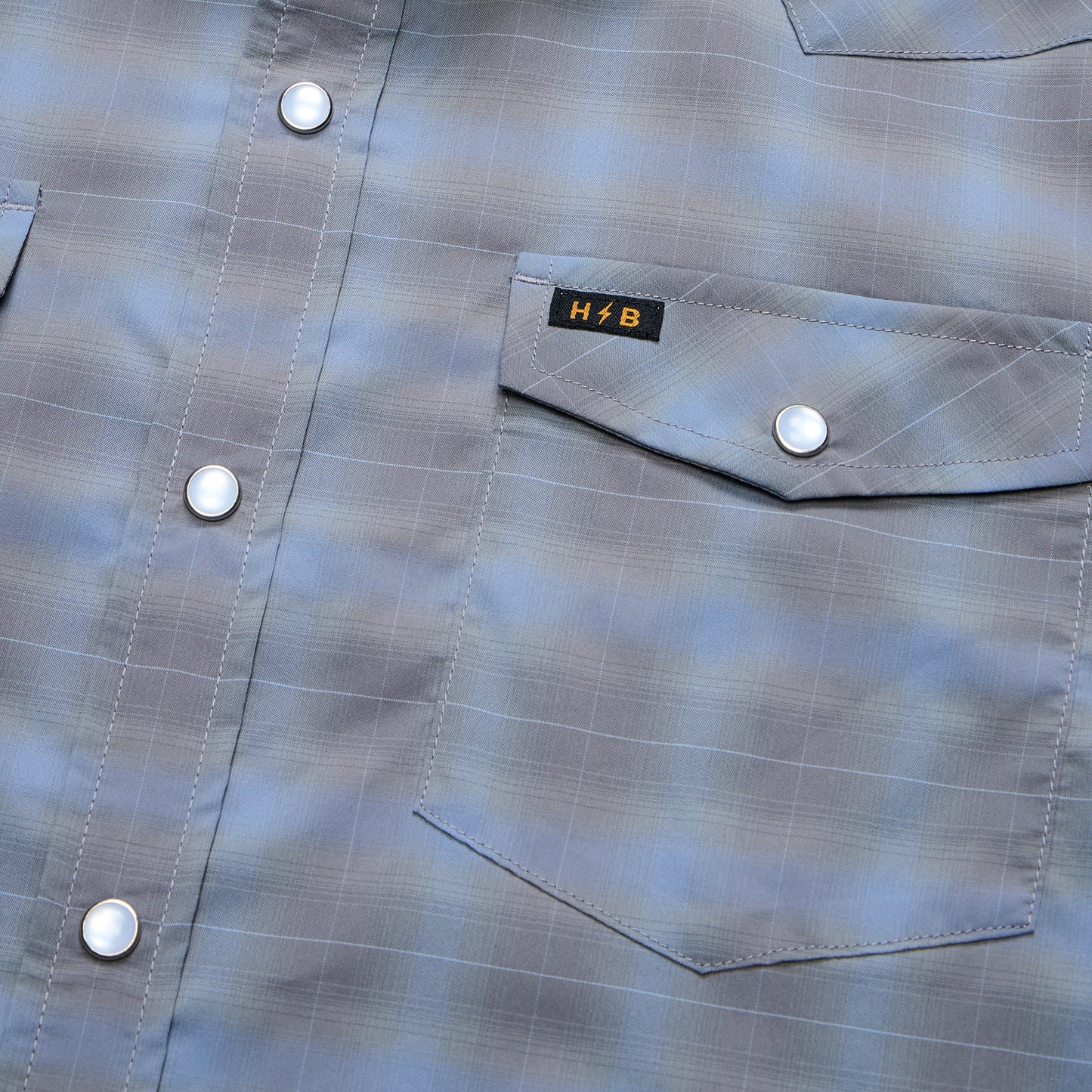 H Bar B Tech Longsleeve - Kent Plaid : Tradewinds - View 7