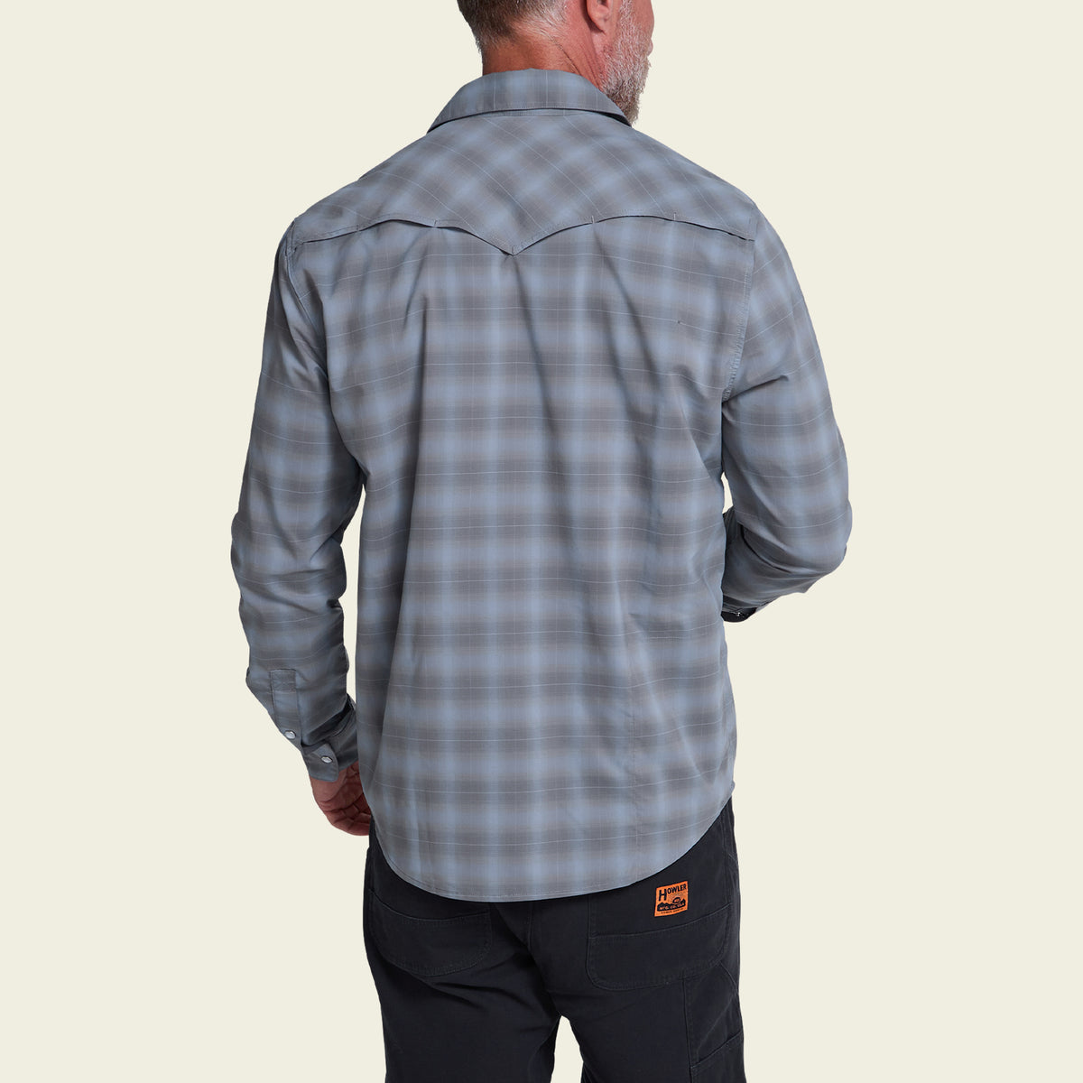 H Bar B Tech Longsleeve - Kent Plaid : Tradewinds - View 5