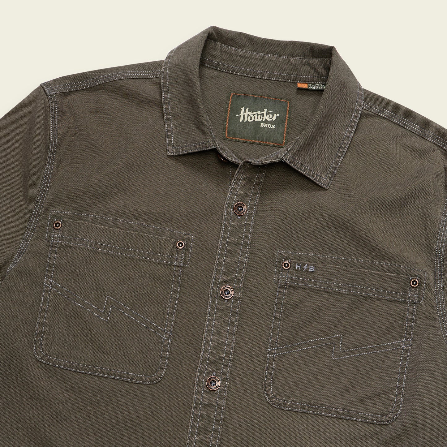 HB Trade Shirt - Anthracite - View 4
