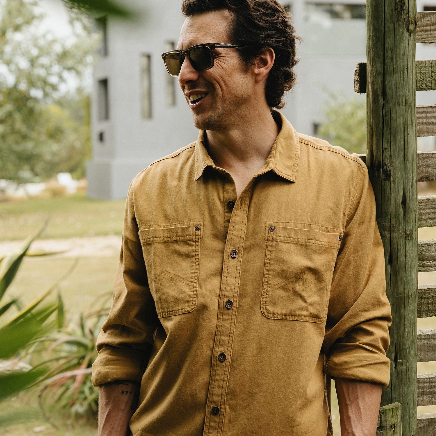 HB Trade Shirt - Duck Brown - View 2