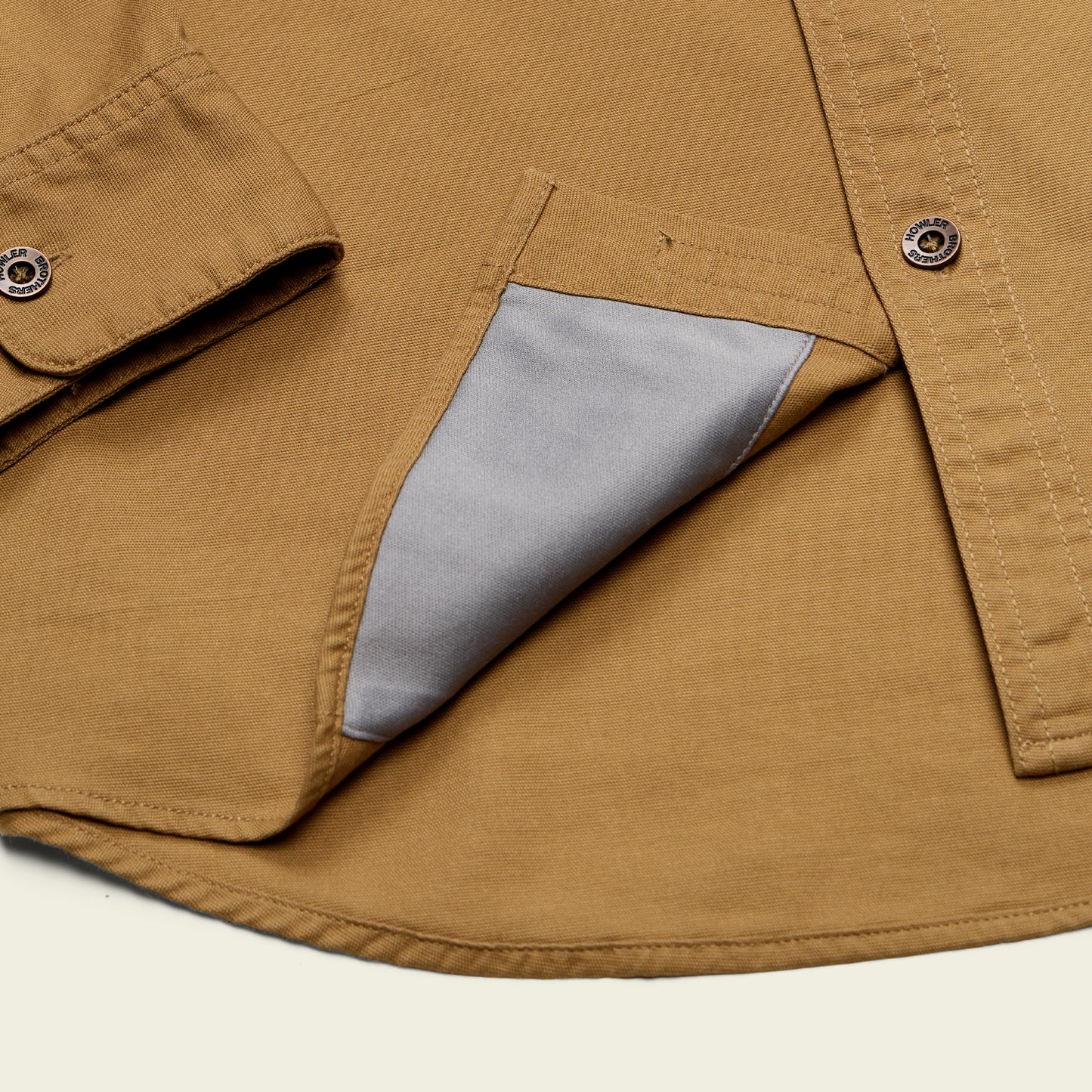 HB Trade Shirt - Duck Brown - View 9
