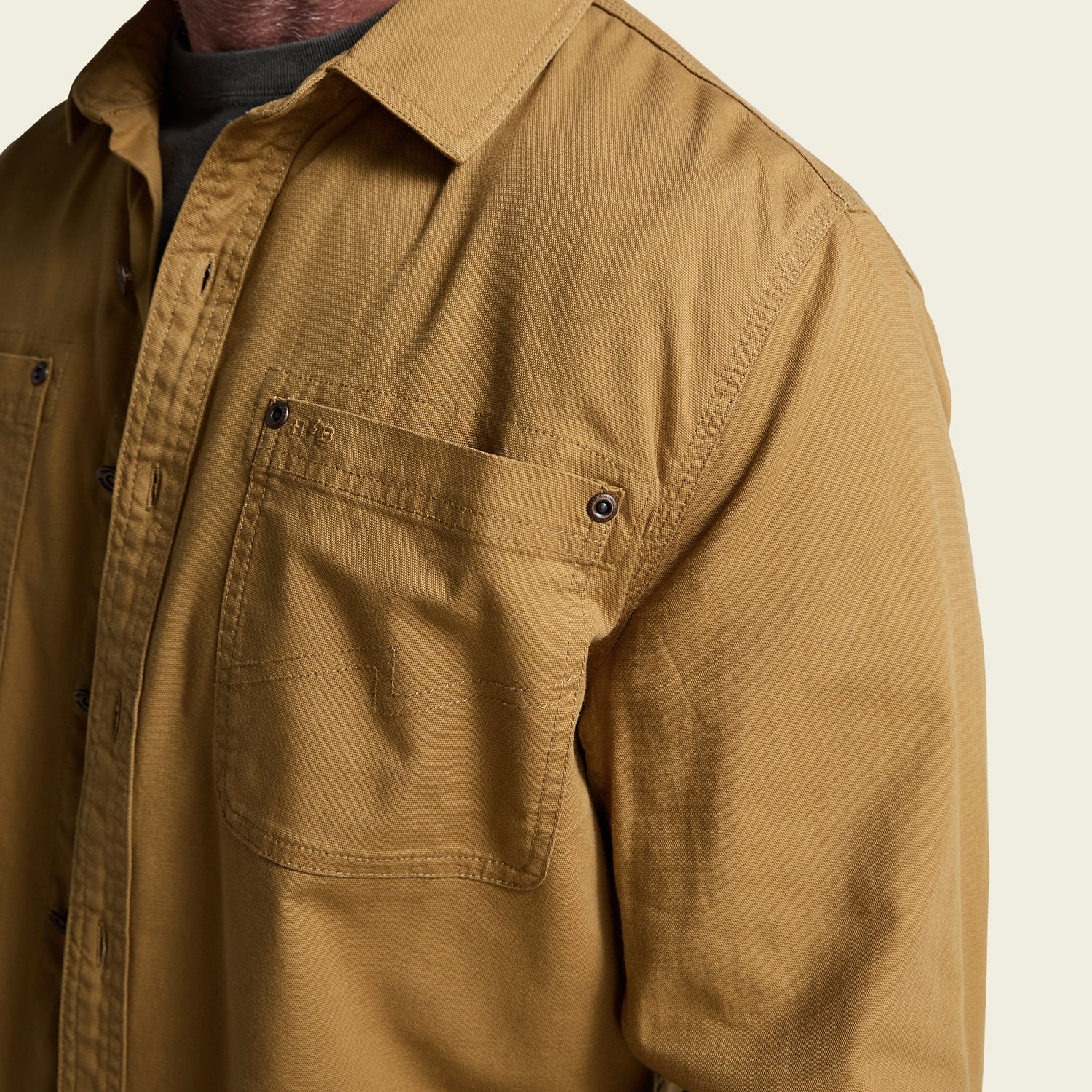 HB Trade Shirt - Duck Brown - View 4