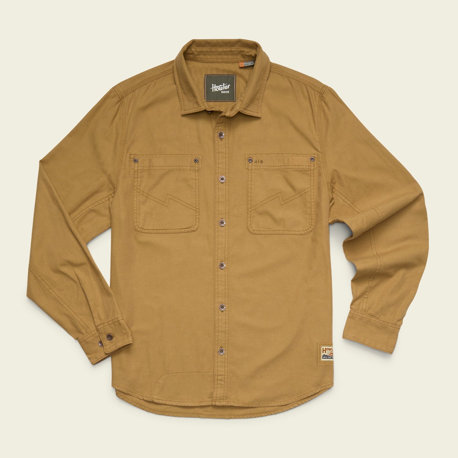HB Trade Shirt - Duck Brown - View 1
