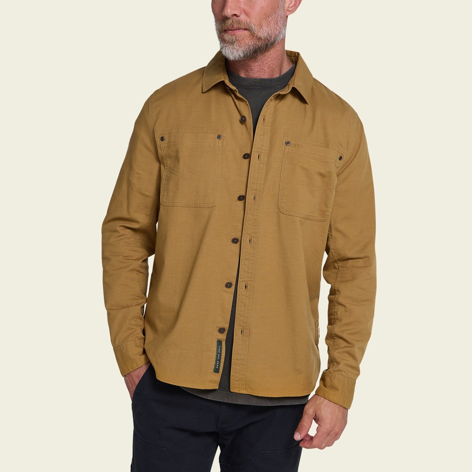 HB Trade Shirt - Duck Brown - View 6