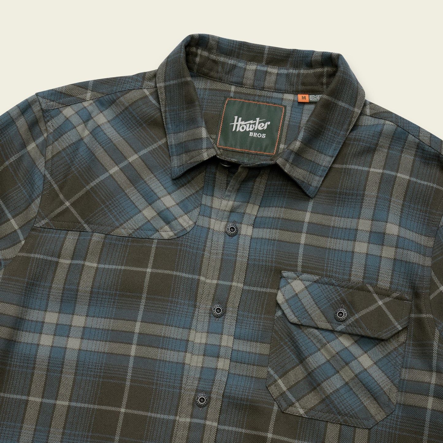 Harker’s Flannel - Kempton Plaid : Beluga - View 3
