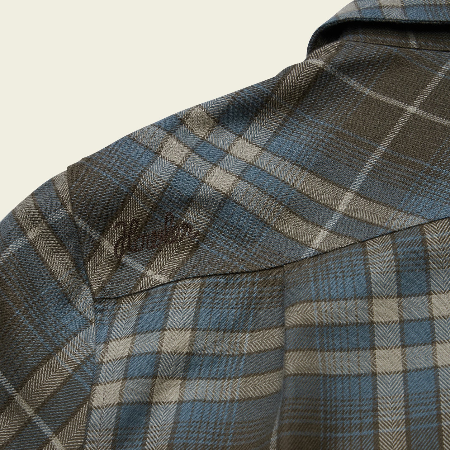 Harker’s Flannel - Kempton Plaid : Beluga - View 8
