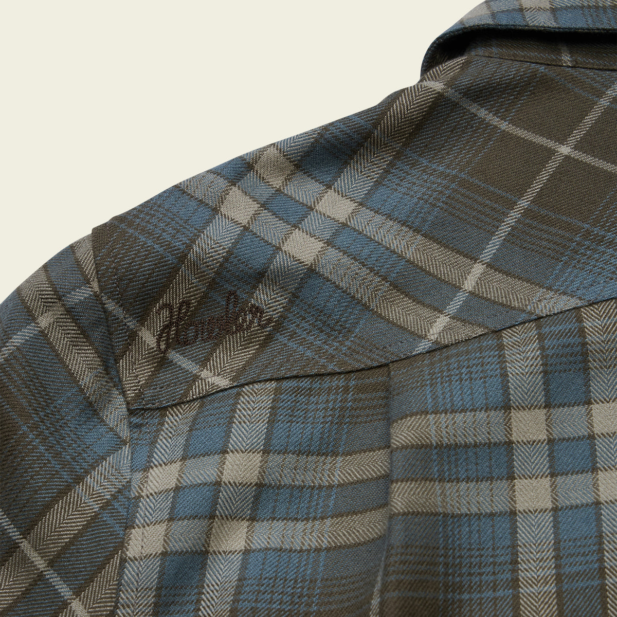 Harker’s Flannel - Kempton Plaid : Beluga - View 8