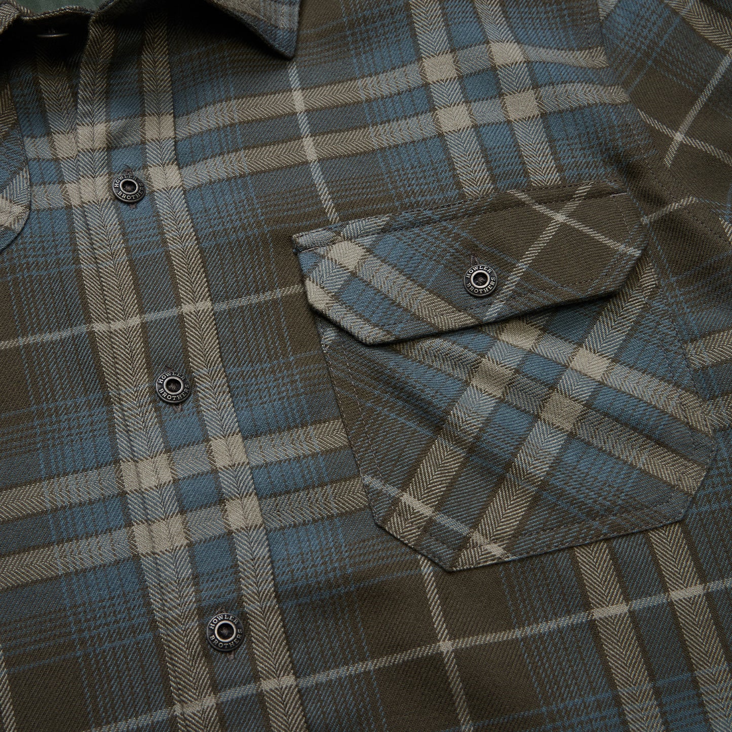 Harker’s Flannel - Kempton Plaid : Beluga - View 6