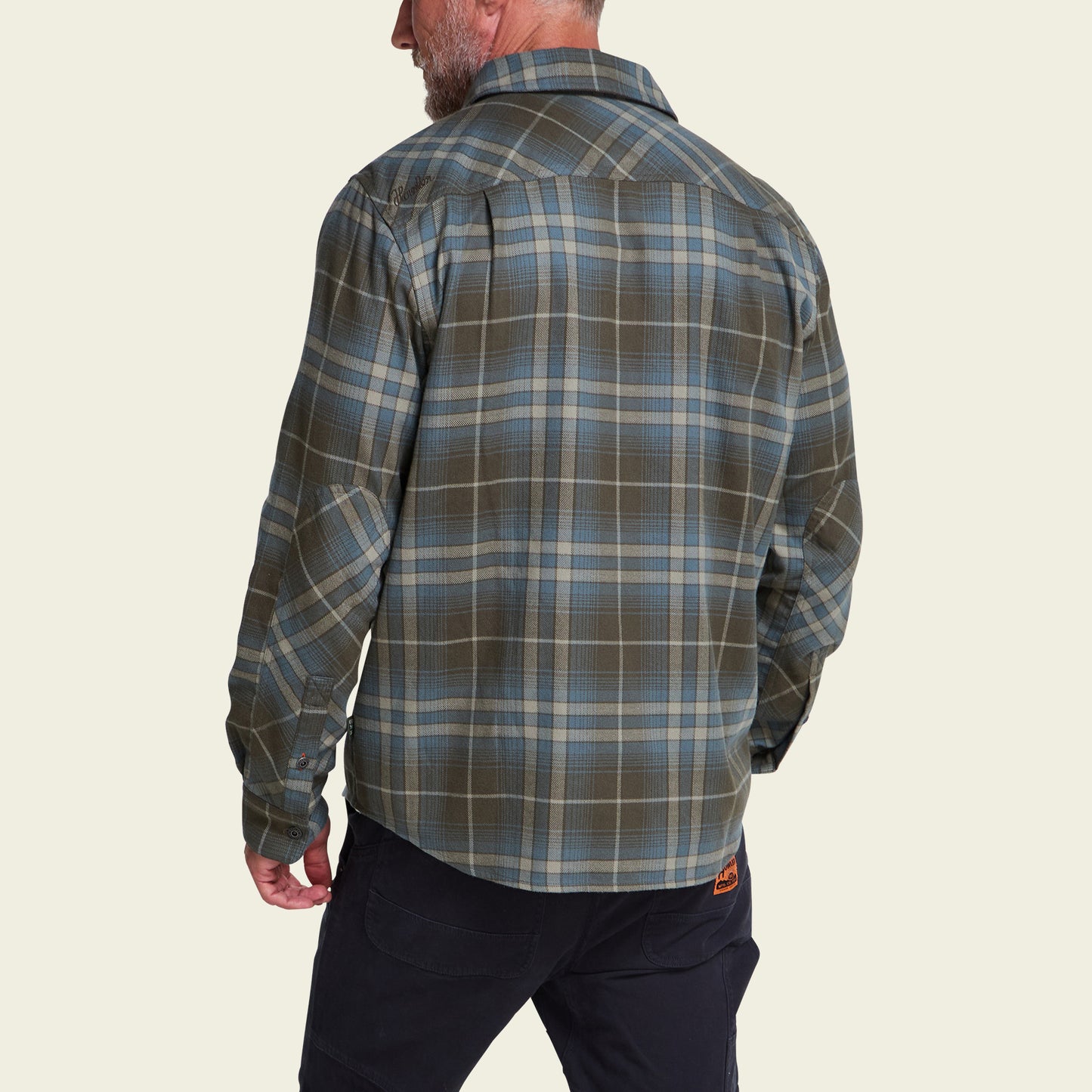 Harker’s Flannel - Kempton Plaid : Beluga - View 5