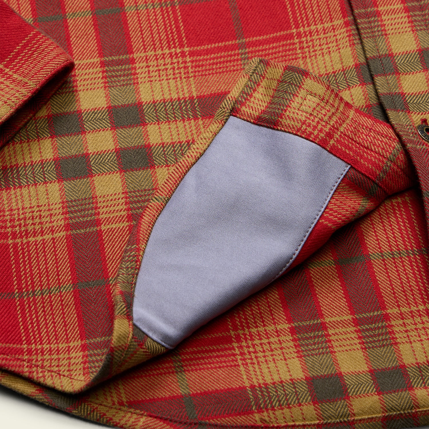 Harker’s Flannel - Kempton Plaid : Brick - View 7