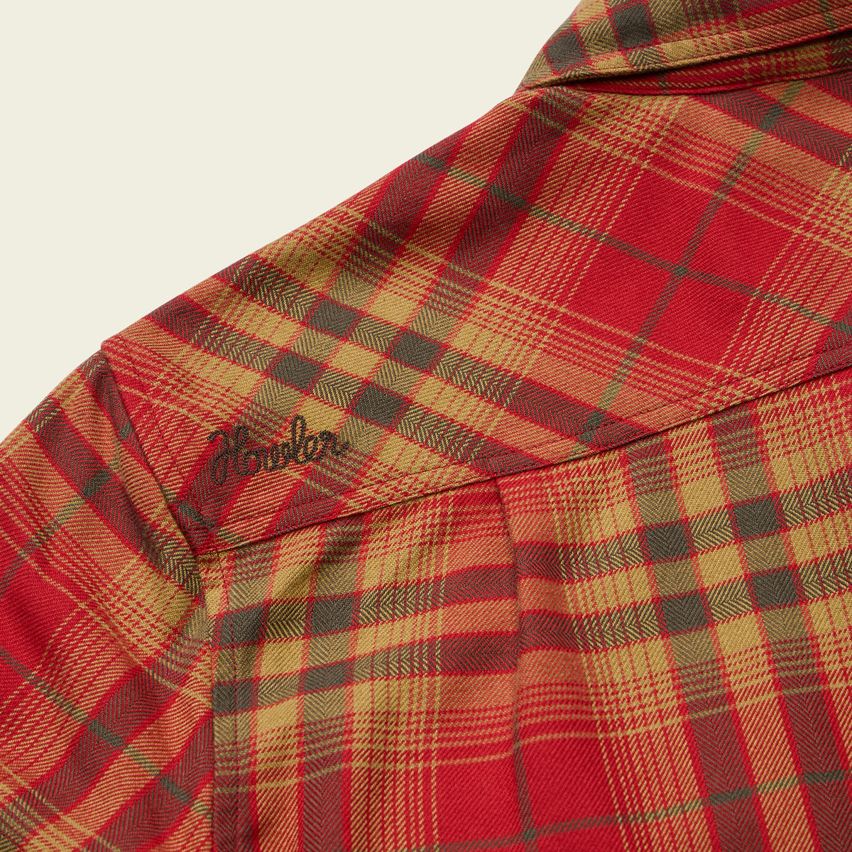 Harker’s Flannel - Kempton Plaid : Brick - View 8