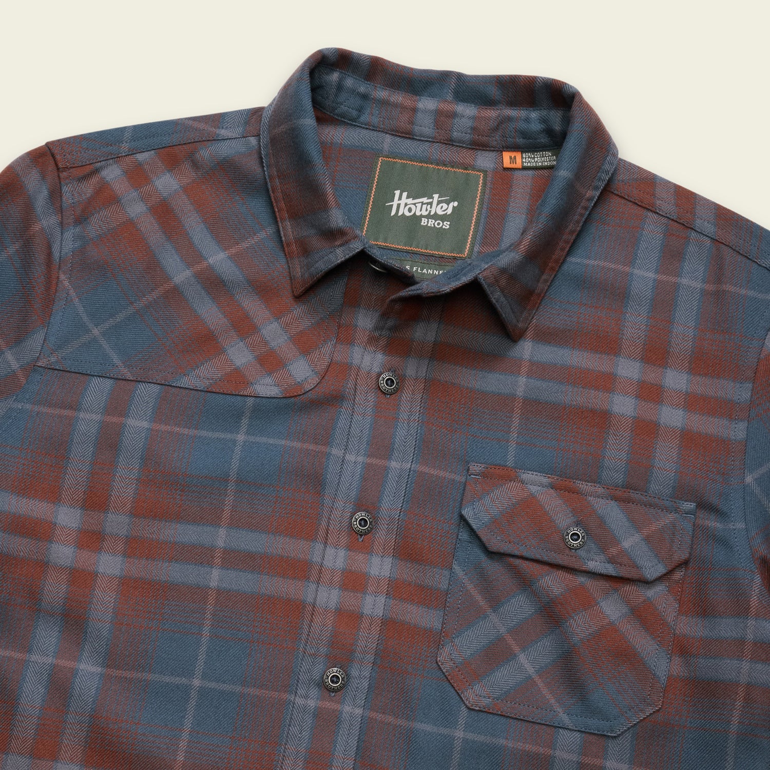 Harker’s Flannel - Kempton Plaid : Dark Slate - View 3