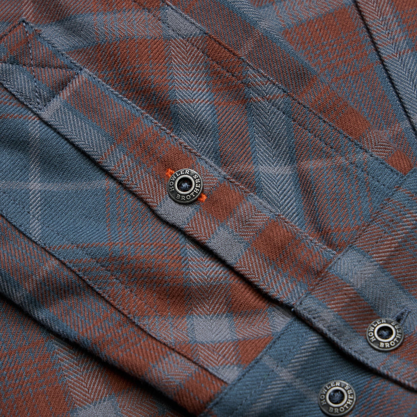 Harker’s Flannel - Kempton Plaid : Dark Slate - View 5
