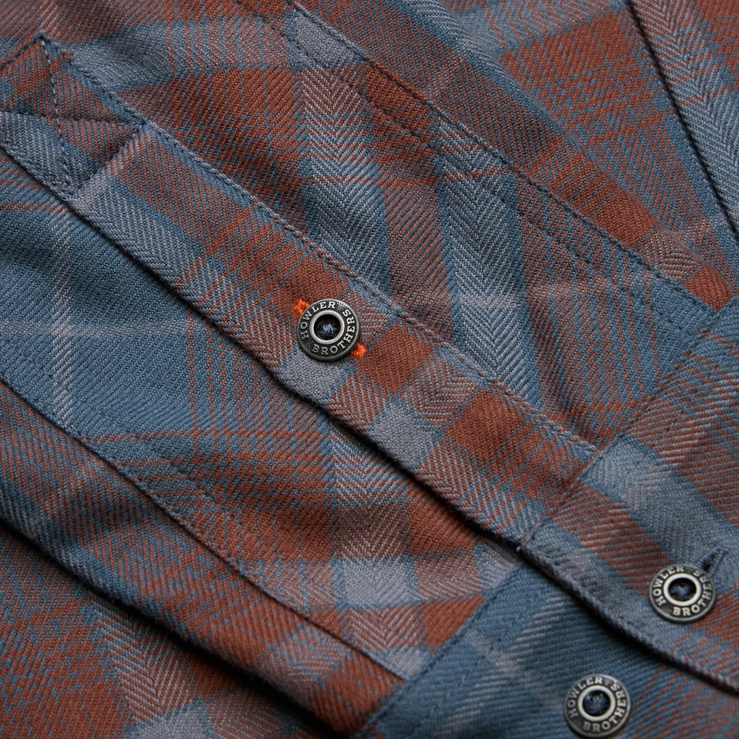 Harker’s Flannel - Kempton Plaid : Dark Slate - View 5