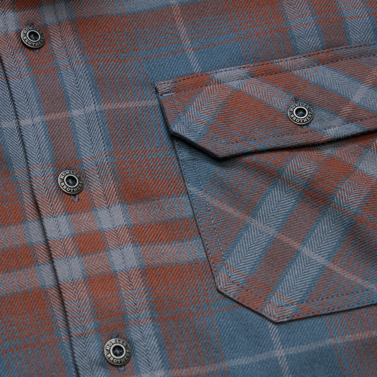 Harker’s Flannel - Kempton Plaid : Dark Slate - View 4
