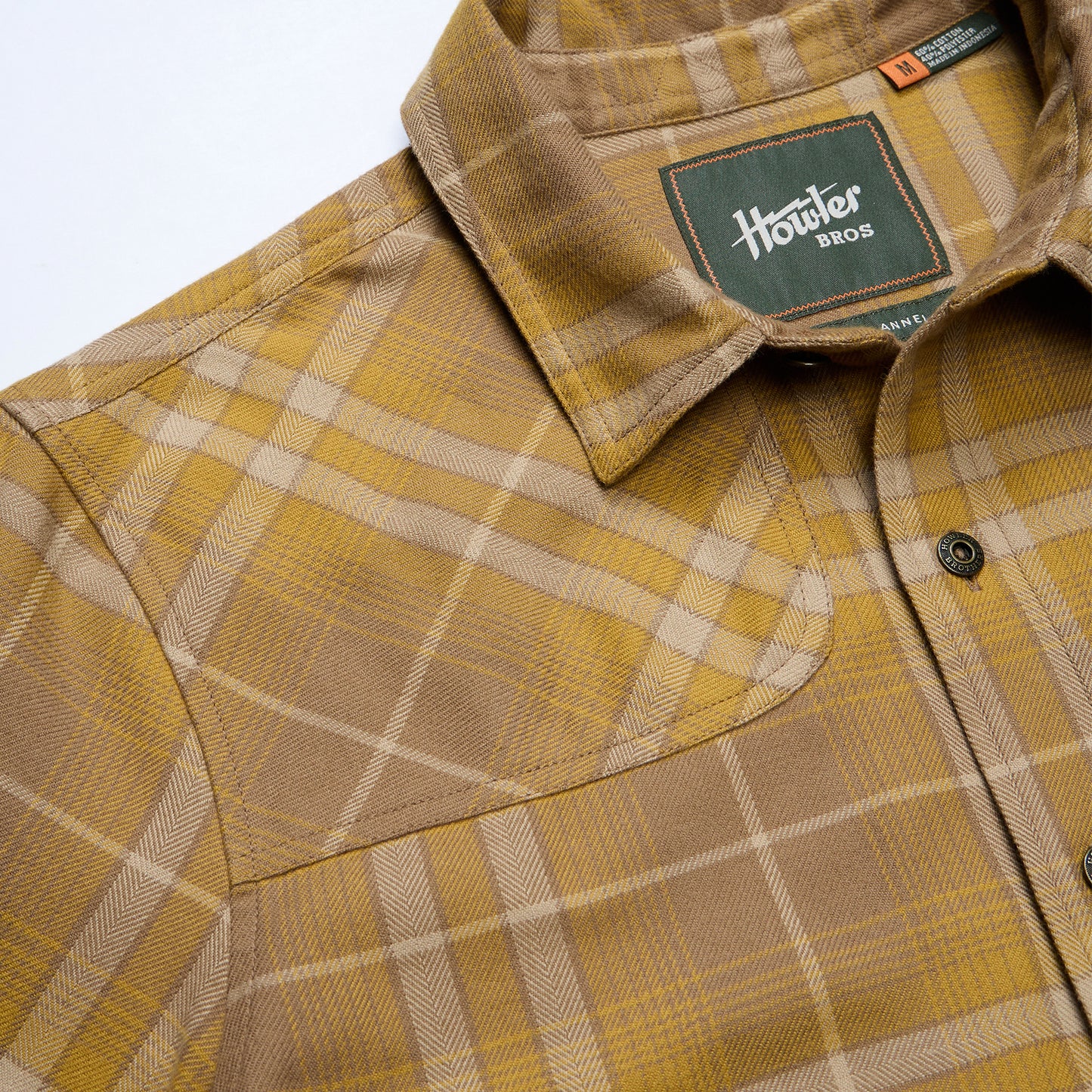 Harker’s Flannel - Kempton Plaid : Otter - View 4